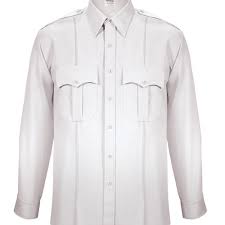 Elbeco Paragon Plus Long Sleeve Shirt - White